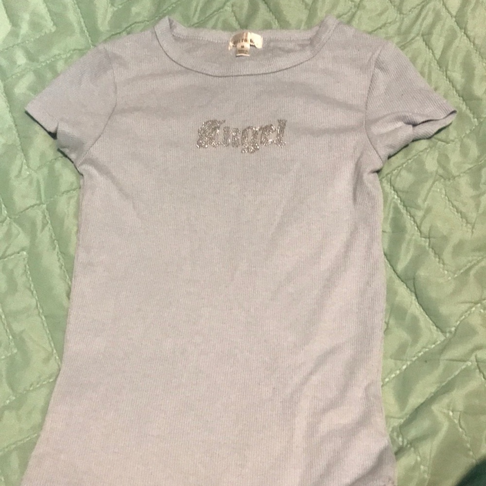 Angel Light blue shirt